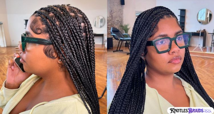 Classic Medium Knotless Braids