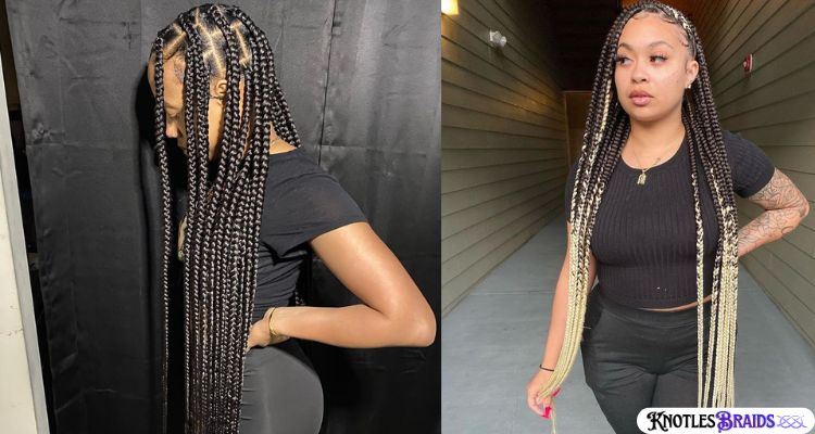 Extra Long Knotless Braids