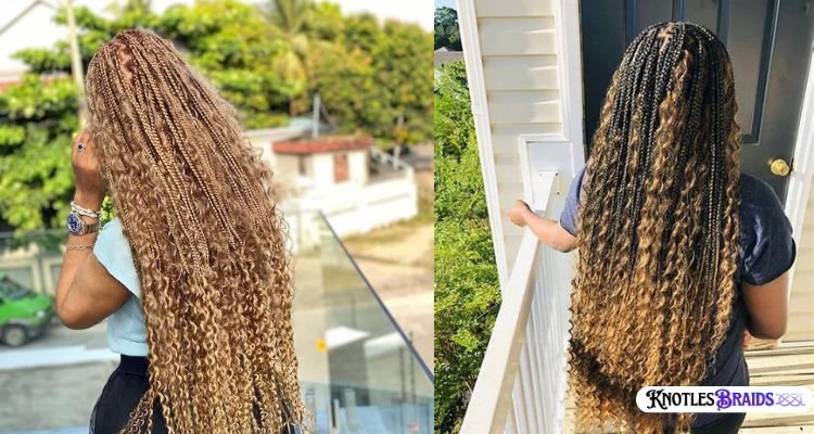 Bohemian Knotless Braids