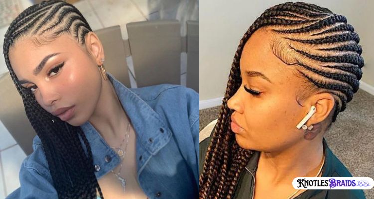 Lemonade Braids with Knotless