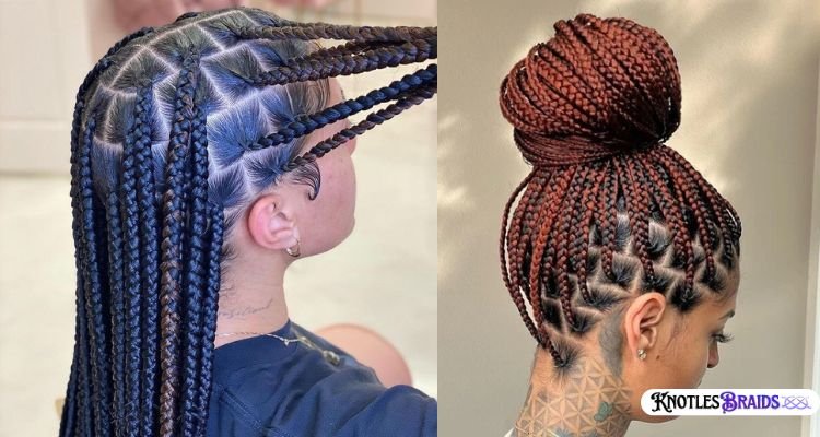 Medium Knotless Box Braids