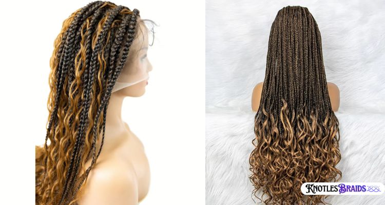 Boho Knotless Braids Wig