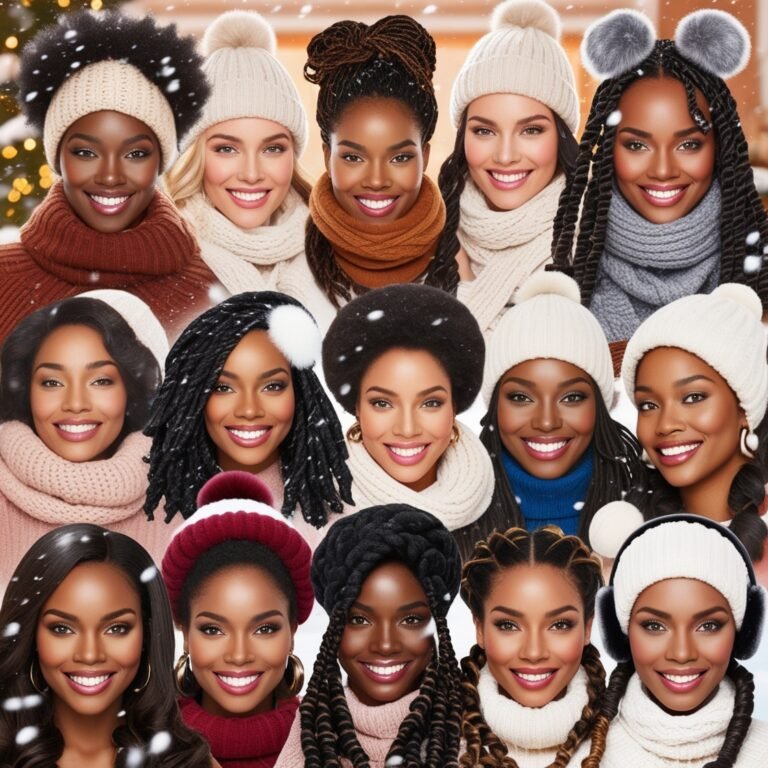 Winter Hairstyles for Black Women